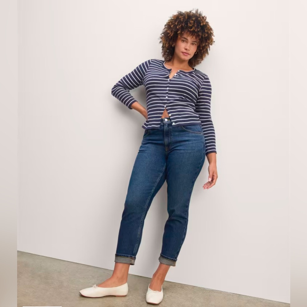 Everlane Super-Soft Relaxed Jean - Sz 27 - Low Stretch - Whisper Blue